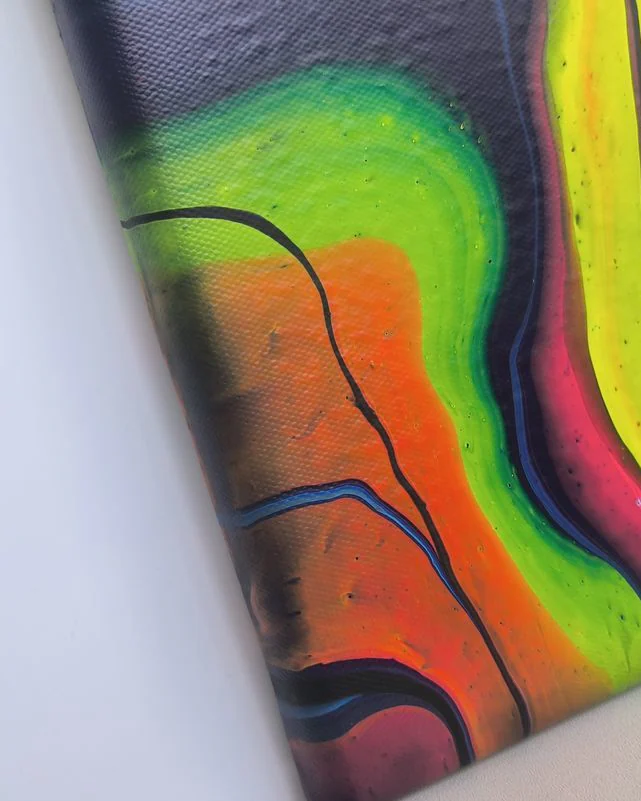 Картина жидким акрилом (fluid art) 40х50 см