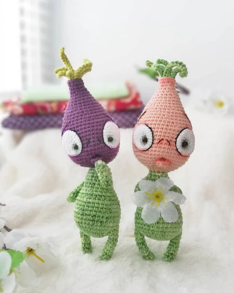 Луковички — фигурки на каркасе