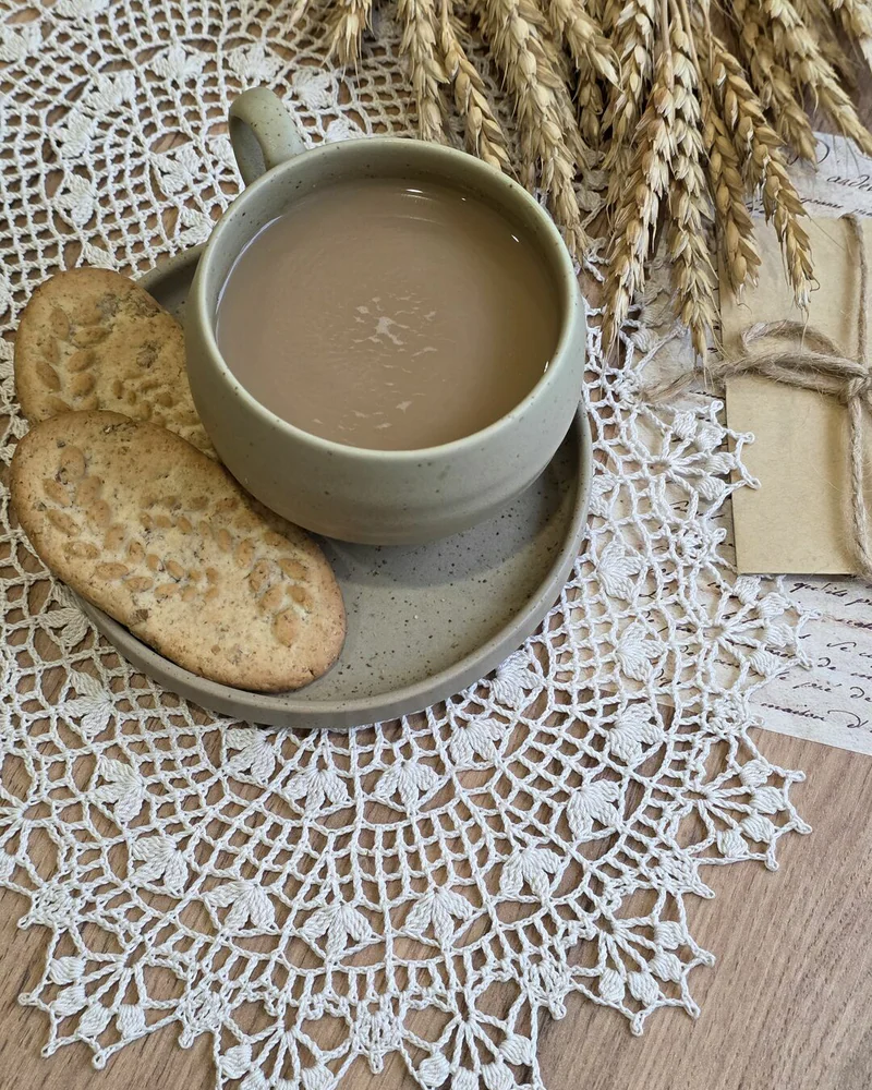 Овальная салфетка на стол