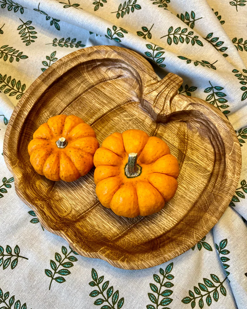 Глубокое блюдо-тыква