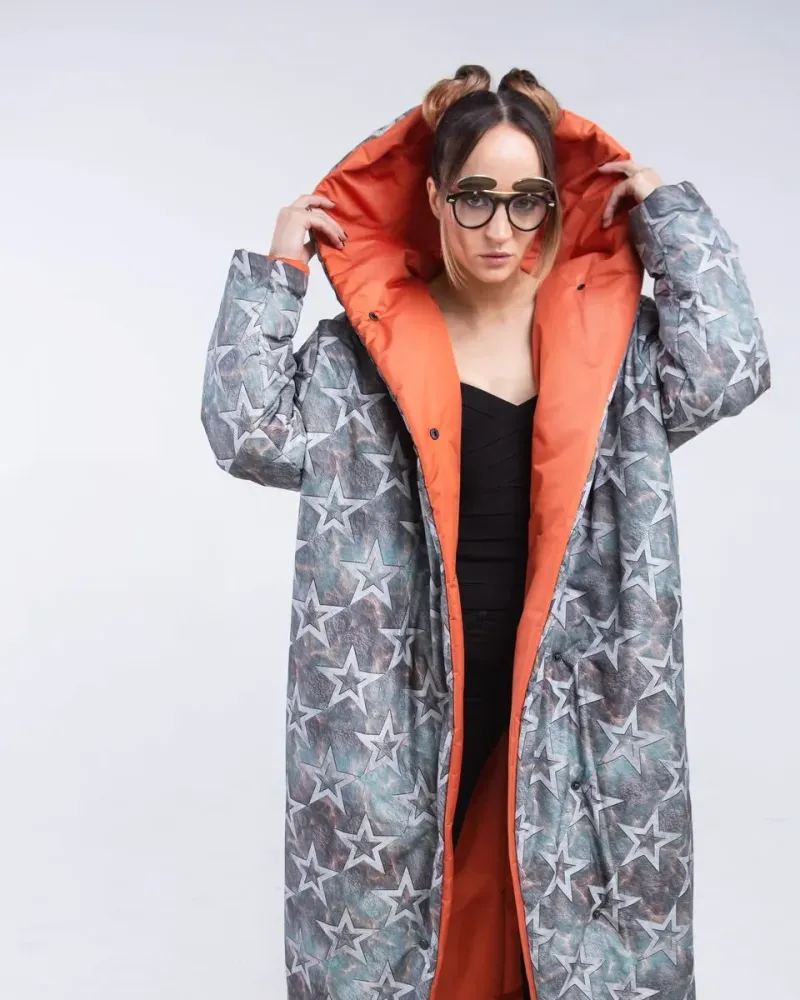 Двухсторонний пуховик «Звездочет» — Звездочет