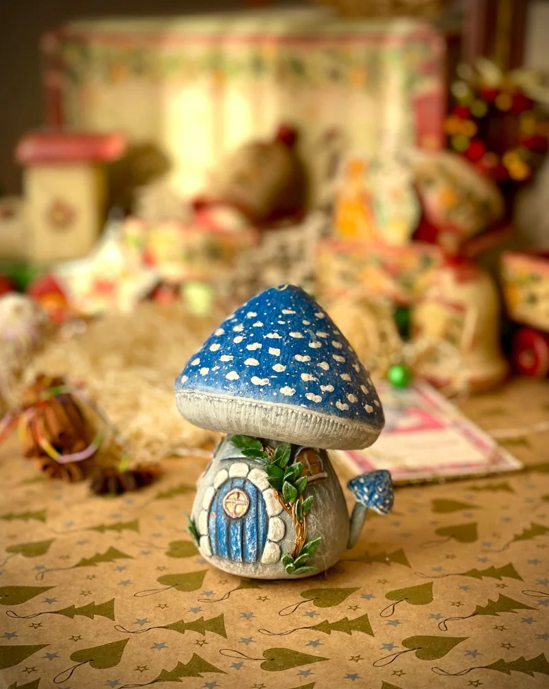 Елочная игрушка «Домик»