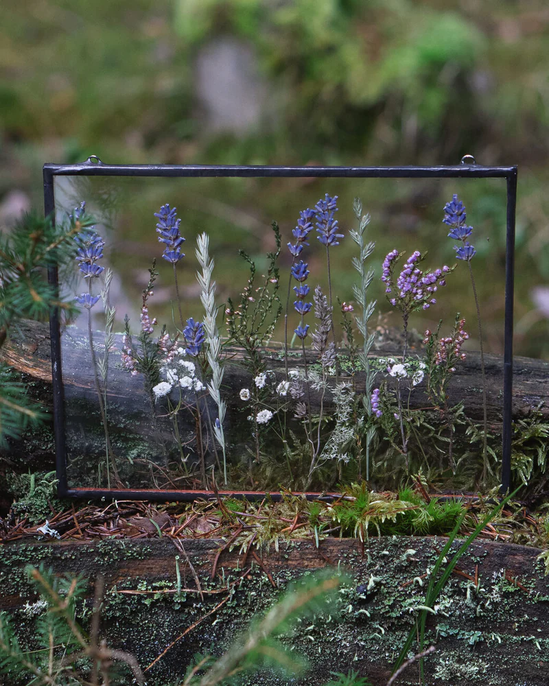 Панно 15х20 см "Дыхание вереска" — Основное исполнение