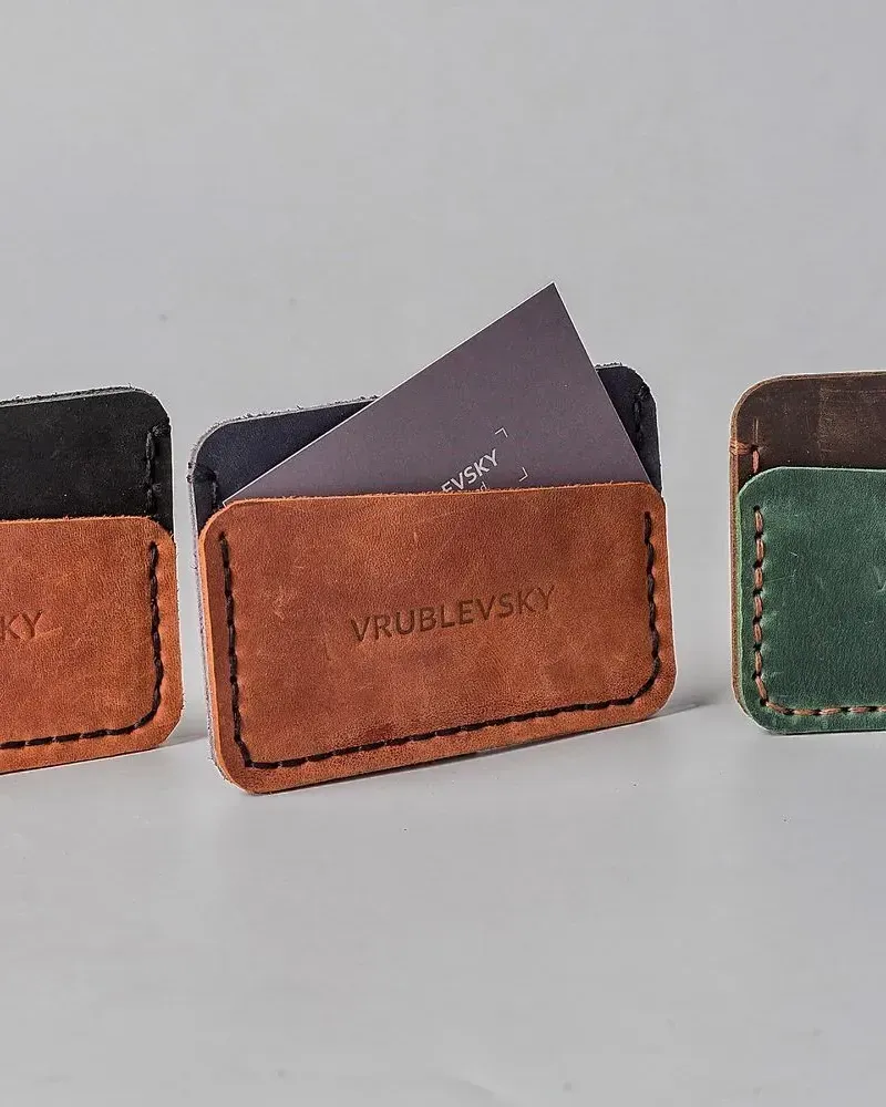 Картхолдер из кожи — Color Set