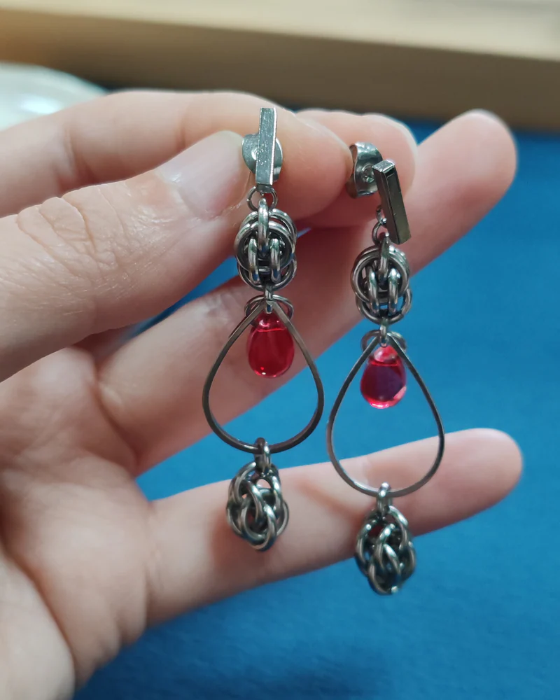 Серьги " Drop"