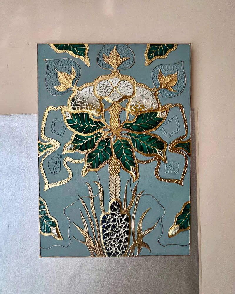 Картина «Дворцовый цветок», 50×70 см