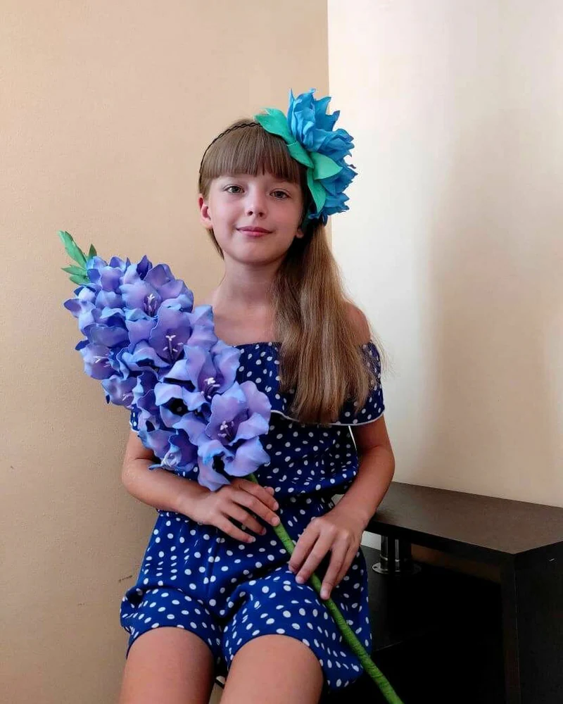 Полно-размерные ГЛАДИОЛУСЫ из фоамирана