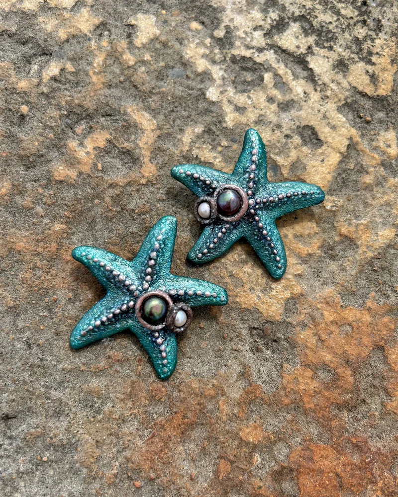 Серьги из коллекции «Морская звезда»