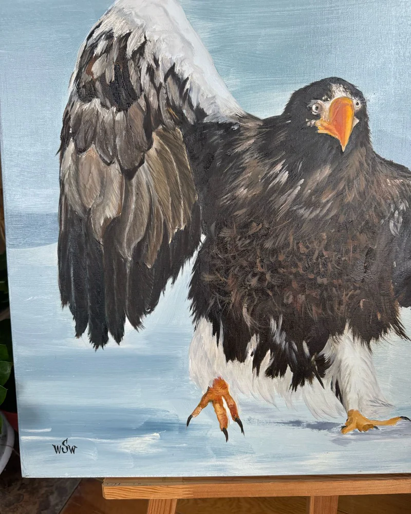 Интерьерная Картина маслом «Танцуют,- все!)» 83×64 см — Оригинал