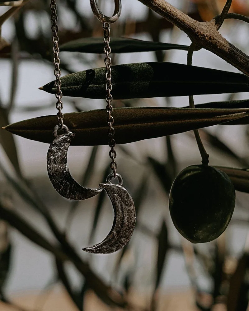 Сережки Лунница — Сережки Лунница