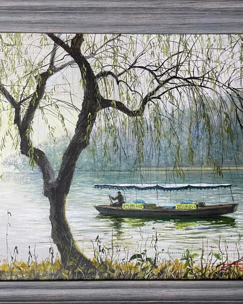 Картина «Утро в природном парке Китая» — 30×40 см