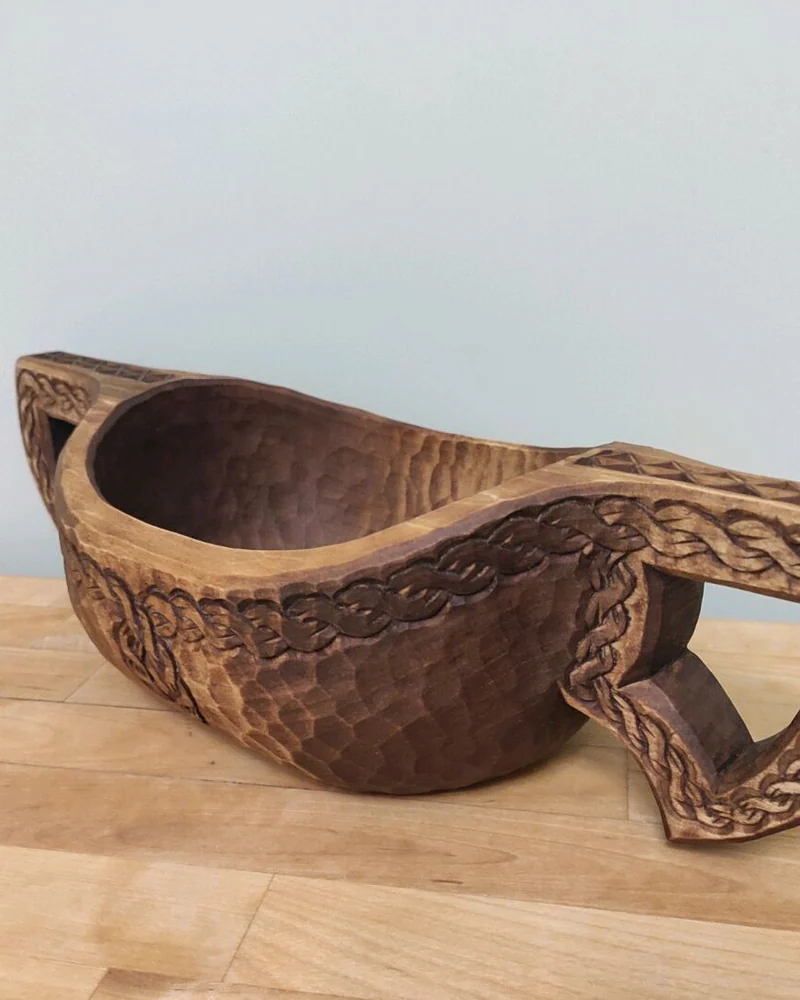 Резная братина «Кубок», 1200 мл — Резная братина «Кубок», 1200 мл