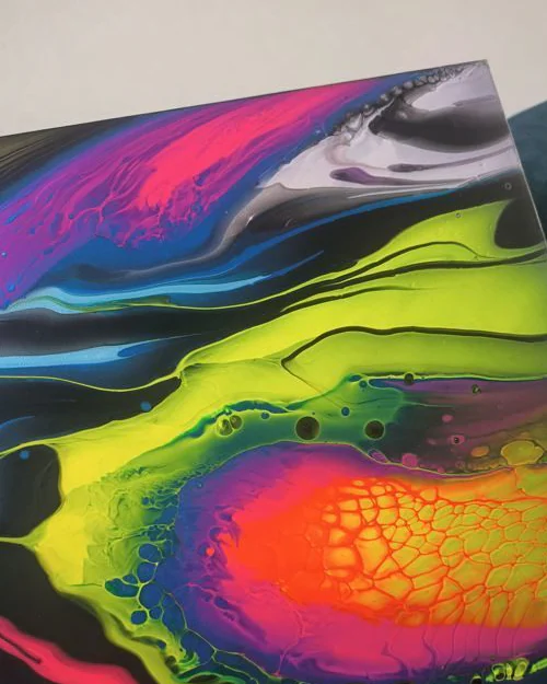 Картина жидким акрилом (fluid art) 40х60 см