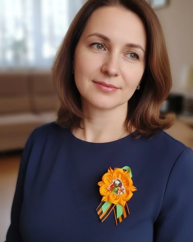 Георгиевская брошь к 9 маю