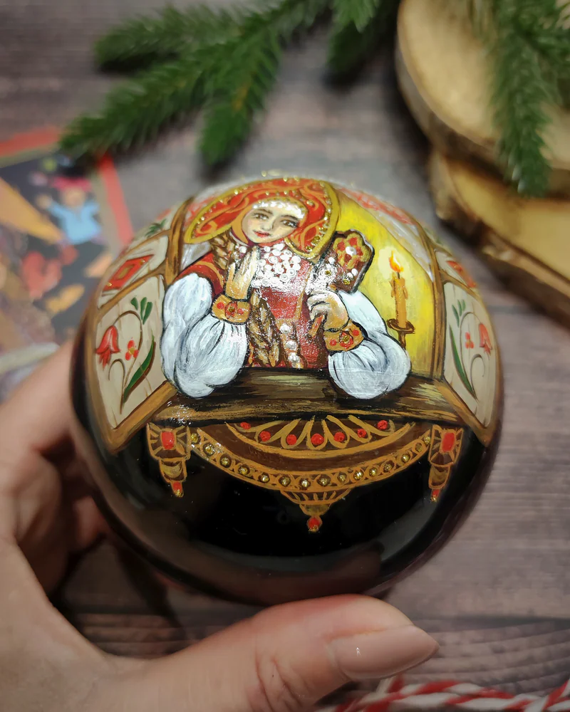 Ёлочный шар "Свет мой зеркальце, скажи"