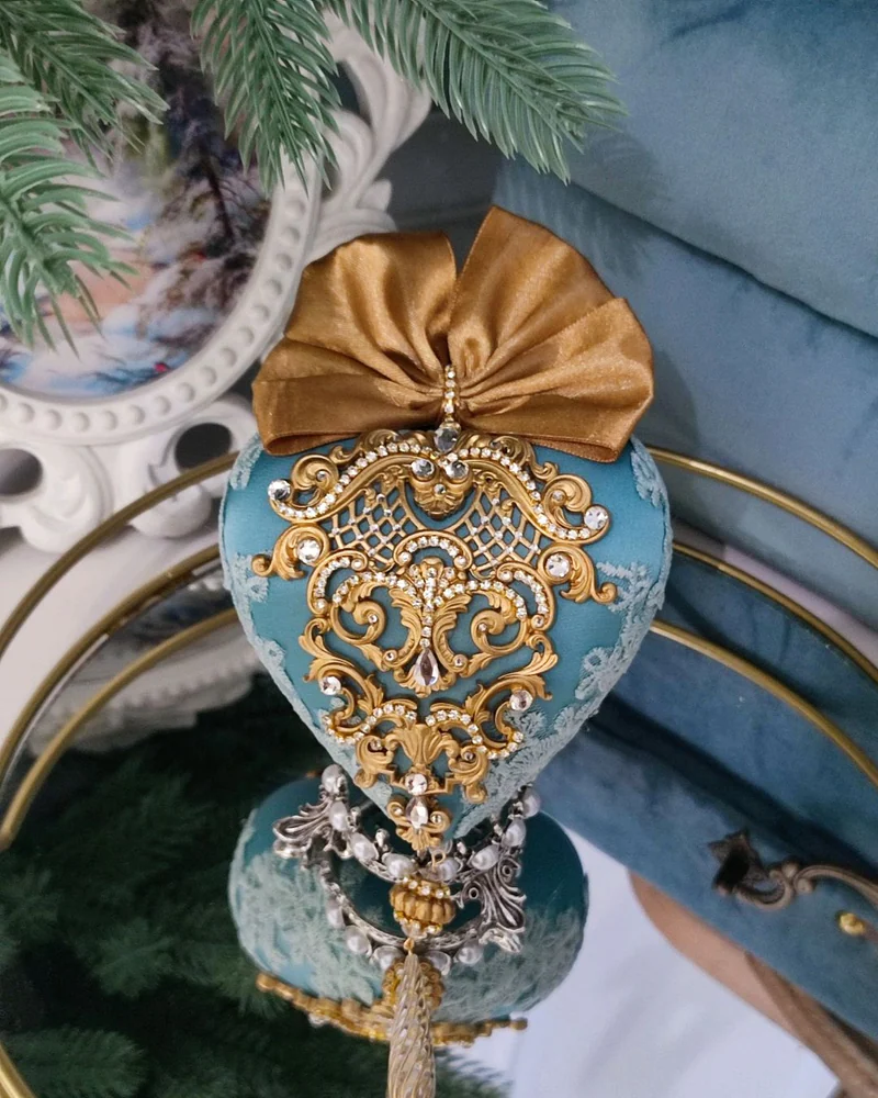 Ёлочная игрушка "Сердце"