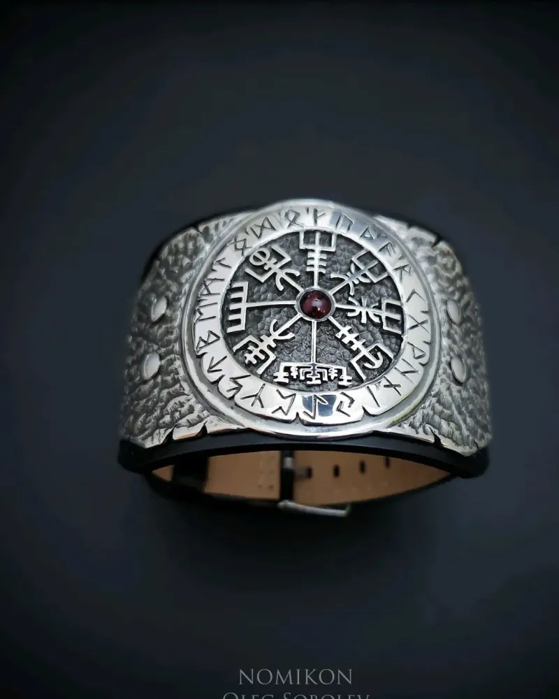Рунический браслет Vegvisir - (Рунический компас) — Основной