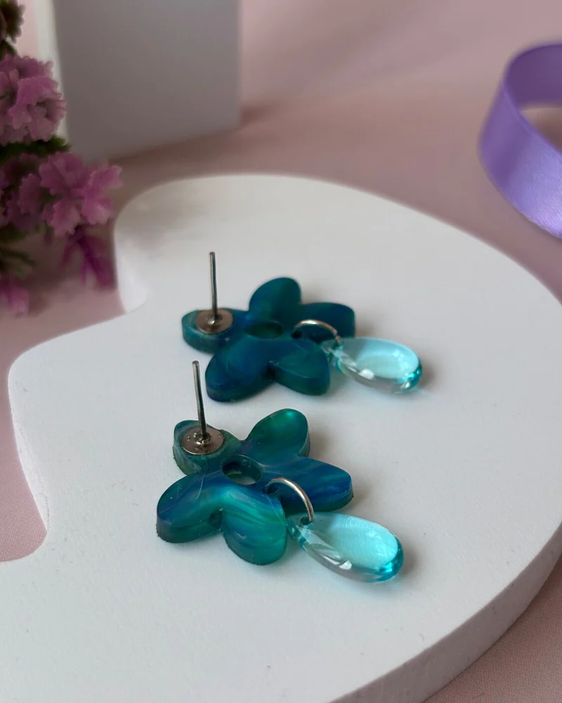 Серьги «Цветы»