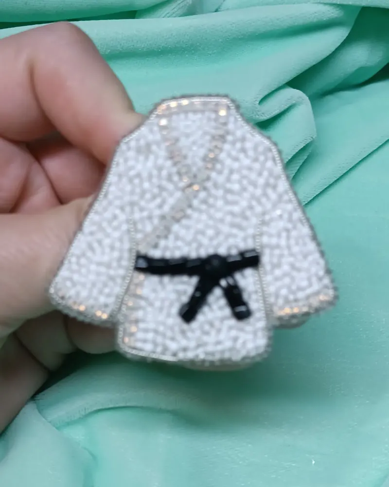 Брошь «Кимоно»