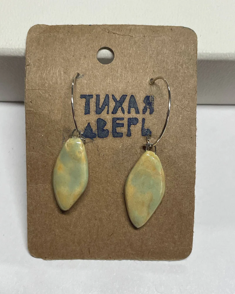 Просто серьги ~ керамика