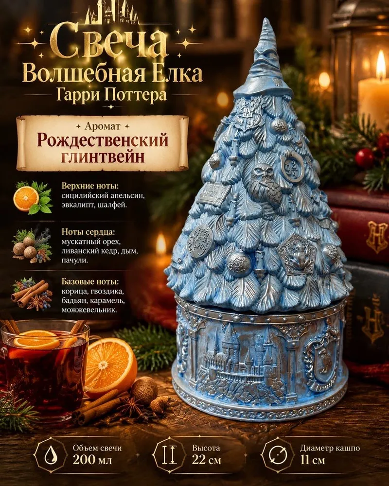 Свеча-ель по вселенной Гарри Поттера — Свеча-ель по вселенной Гарри Поттера