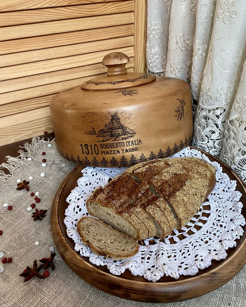Хлебница/блинница клош «Долина мельниц» — Основной