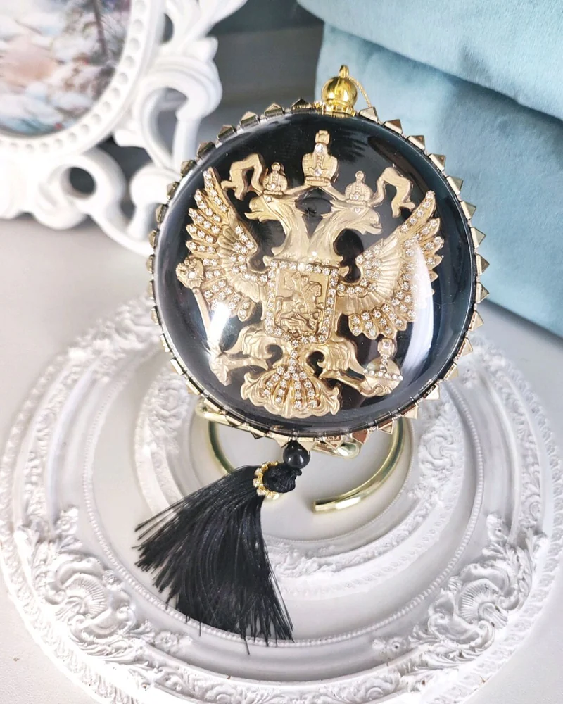 Ёлочная игрушка медальон