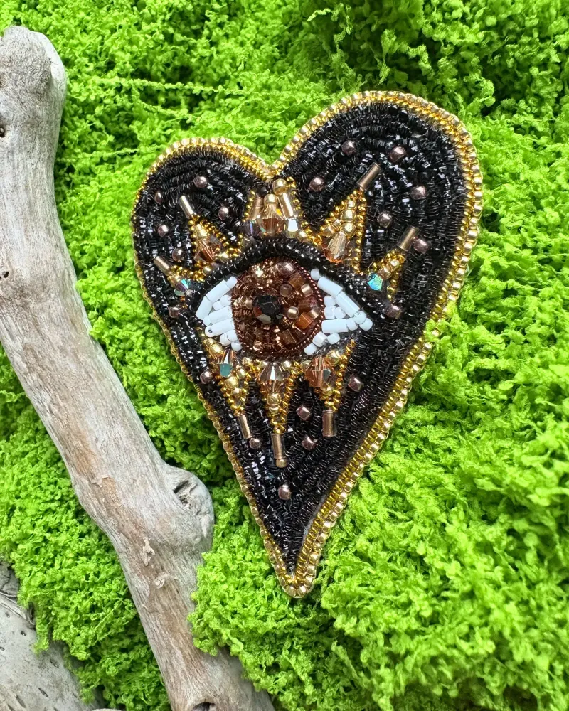 Брошь «Evil eye»