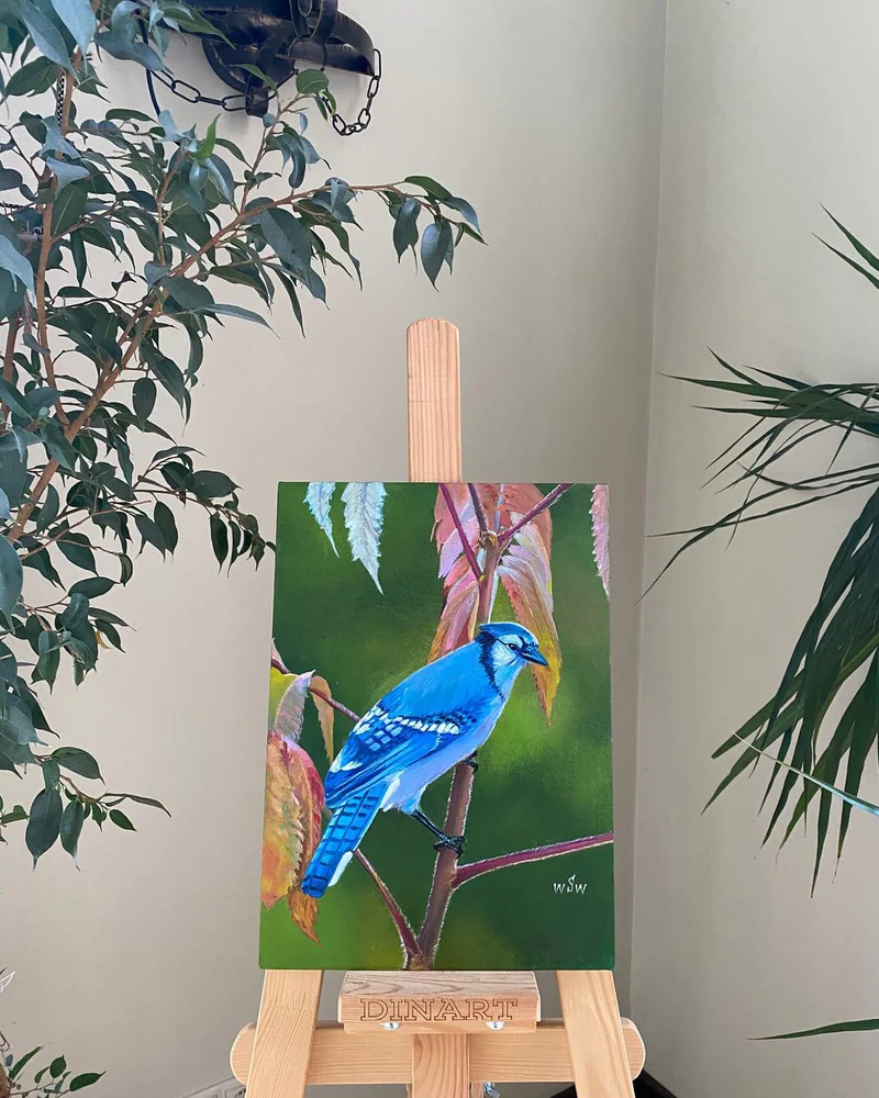 Blue Jay. Реализм. Голубая птица — Оригинал