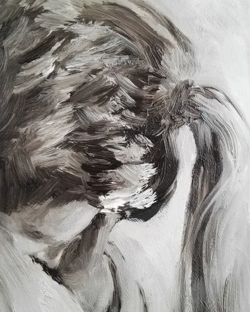 Нежность. Картина маслом 30×50 см — 30×50 см