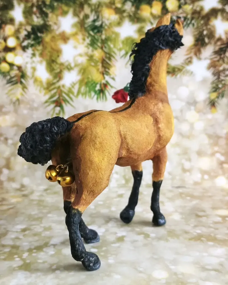 Ватная игрушка «Казанова» — 14×12 см