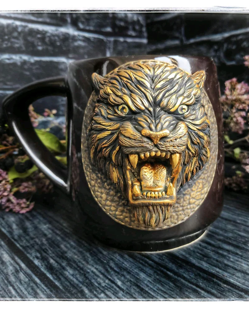 Кружка с тигром