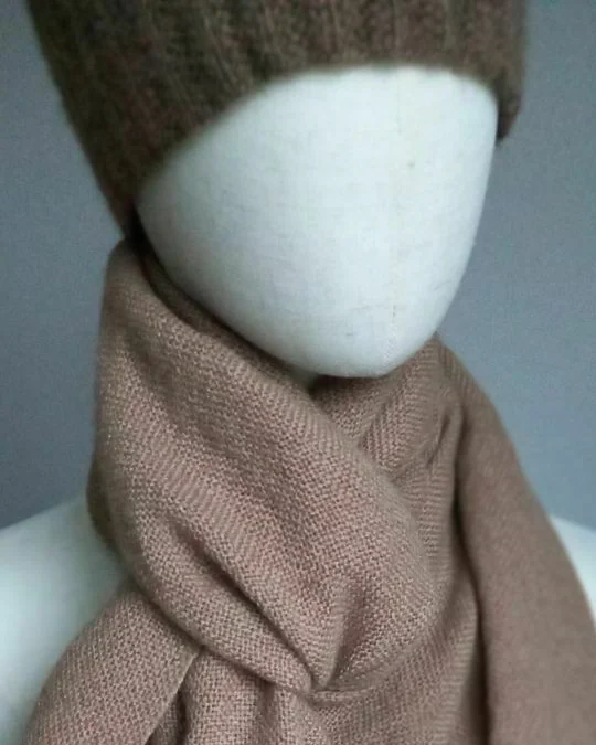 Шарф CAMEL из верблюжьей шерсти — 41×196 см