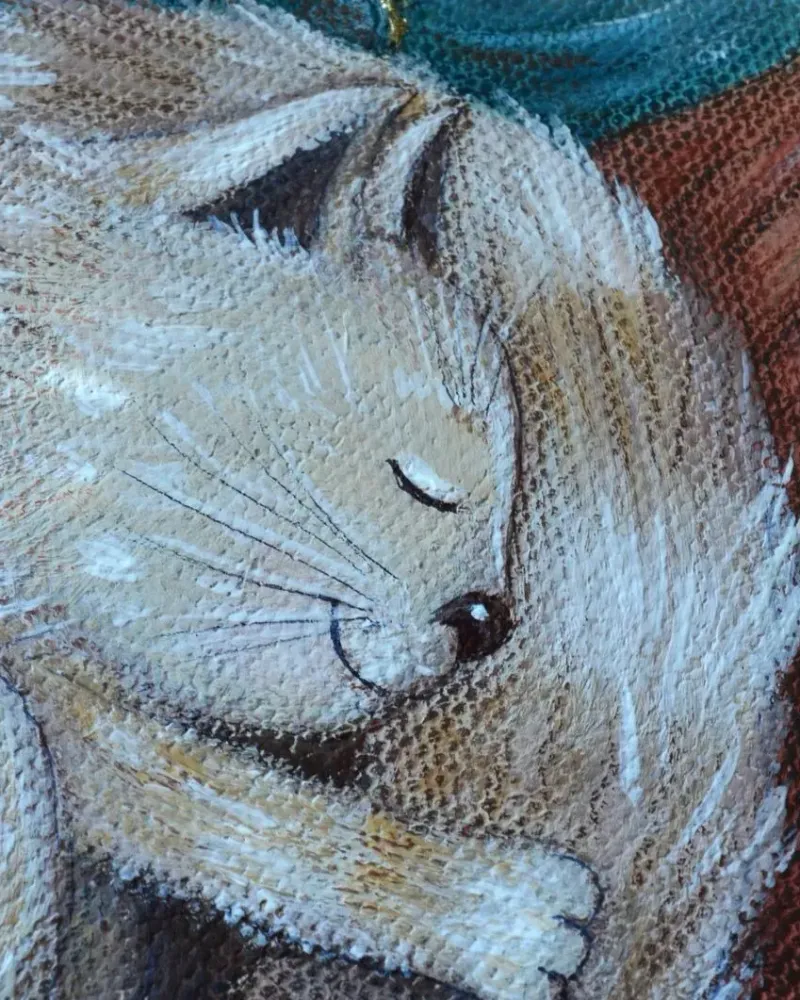 Картина «Кошачий сон» — Оригинал