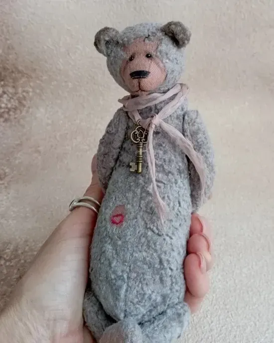 Мишка Тедди Пьер, коричневый, 19 см