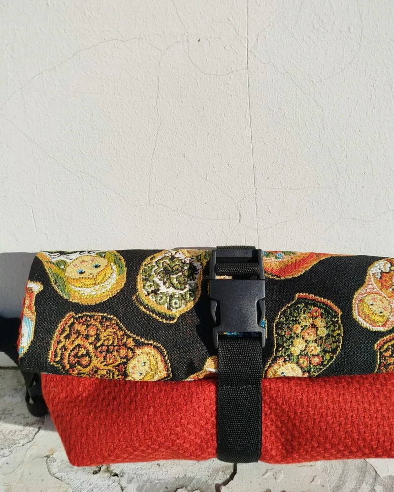 Сумка роллтоп RUSSIAN STYLE — Чёрный
