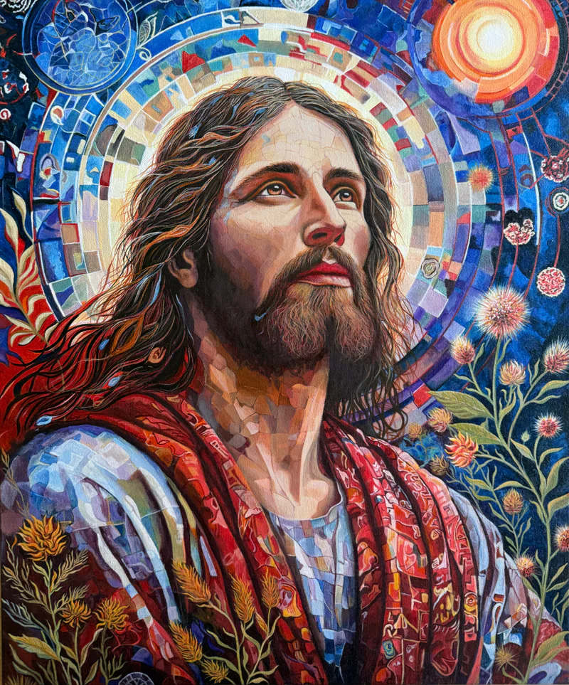 Картина «Я есть…», акрил, холст, 50х60