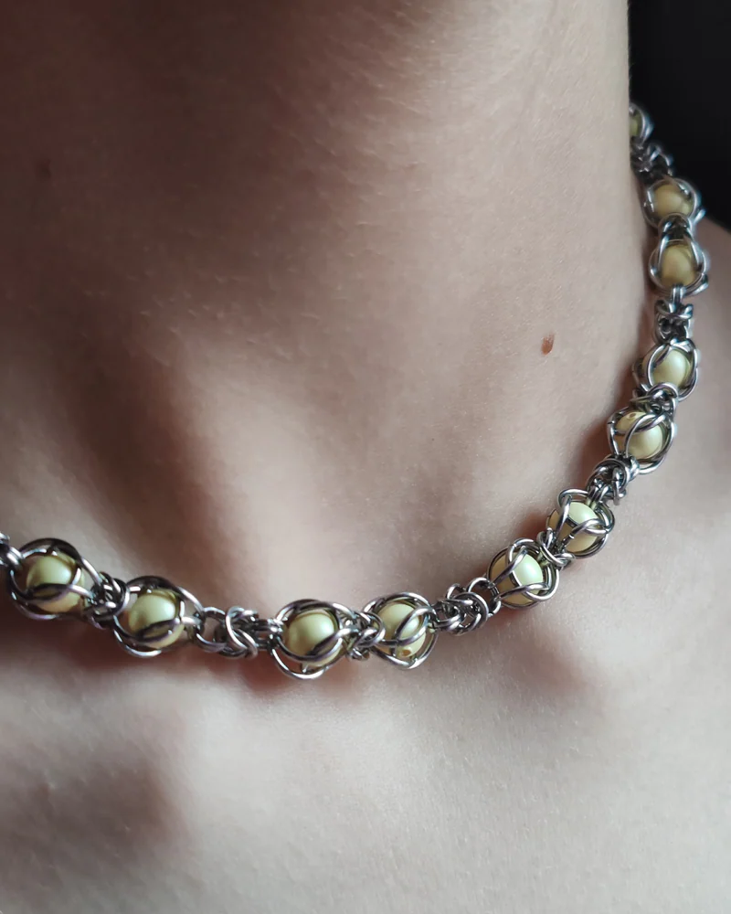 **Колье «Temptation» с жемчугом Swarovski**