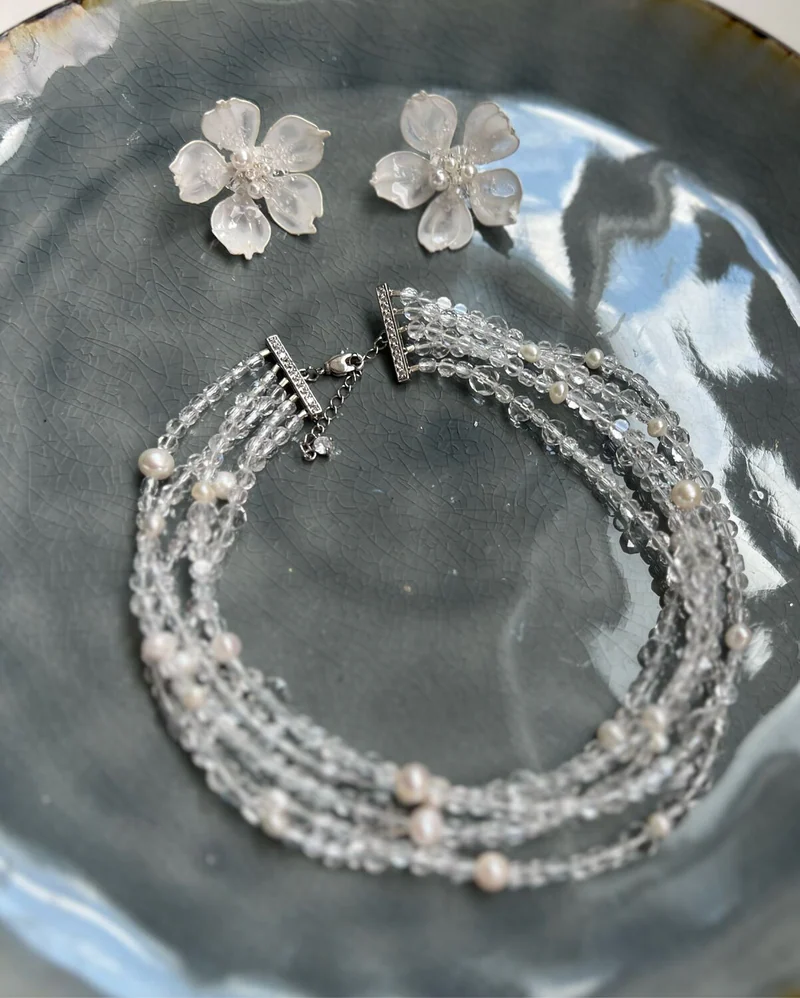 Серьги свадебные «Элеонора»