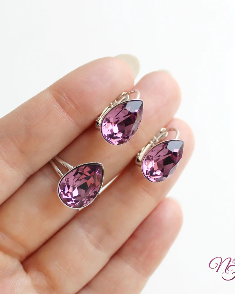 Комплект "Iris" Swarovski