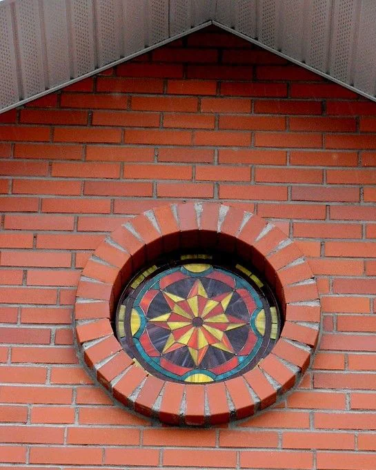 Окно — Чердак — Витраж — мультиколор — Основной