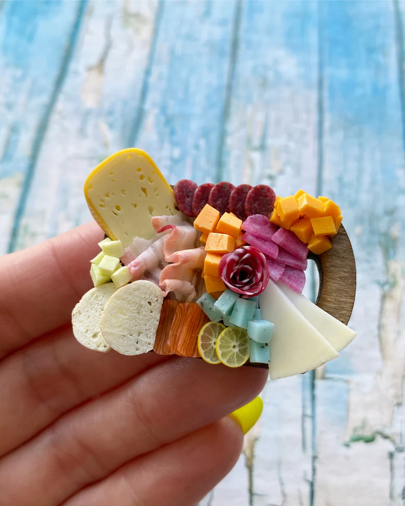 Кукольная Миниатюра «Доска Сырная 🧀»