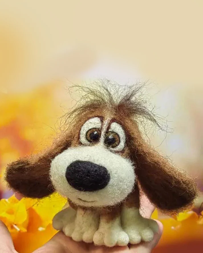 Щенок Каштан