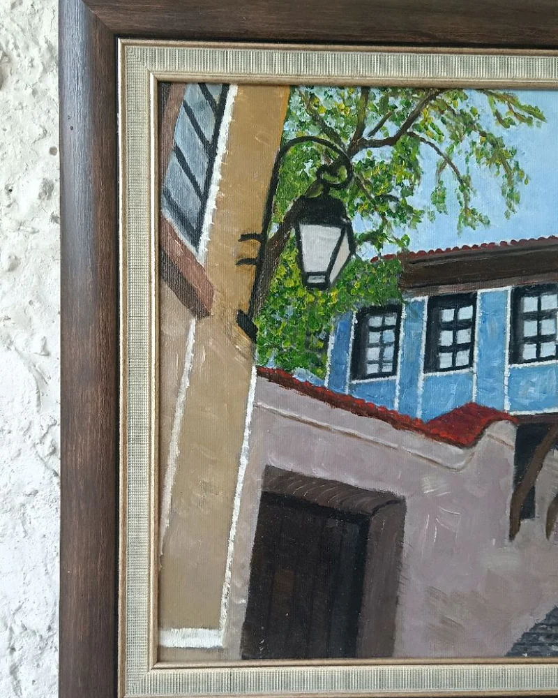 Картина маслом художника из Болгарии. Г.Пловдив