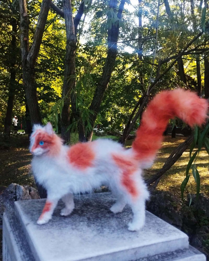 Рыжая кошка воин Яркое Сердце