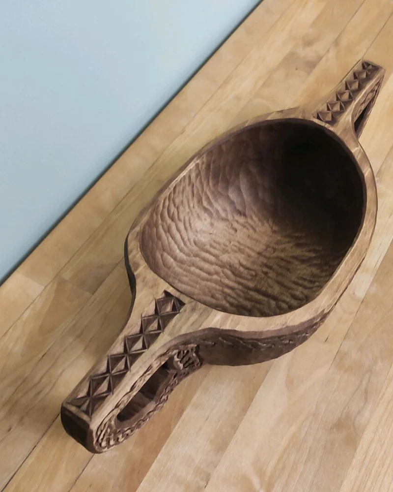 Резная братина «Кубок», 1200 мл — Резная братина «Кубок», 1200 мл