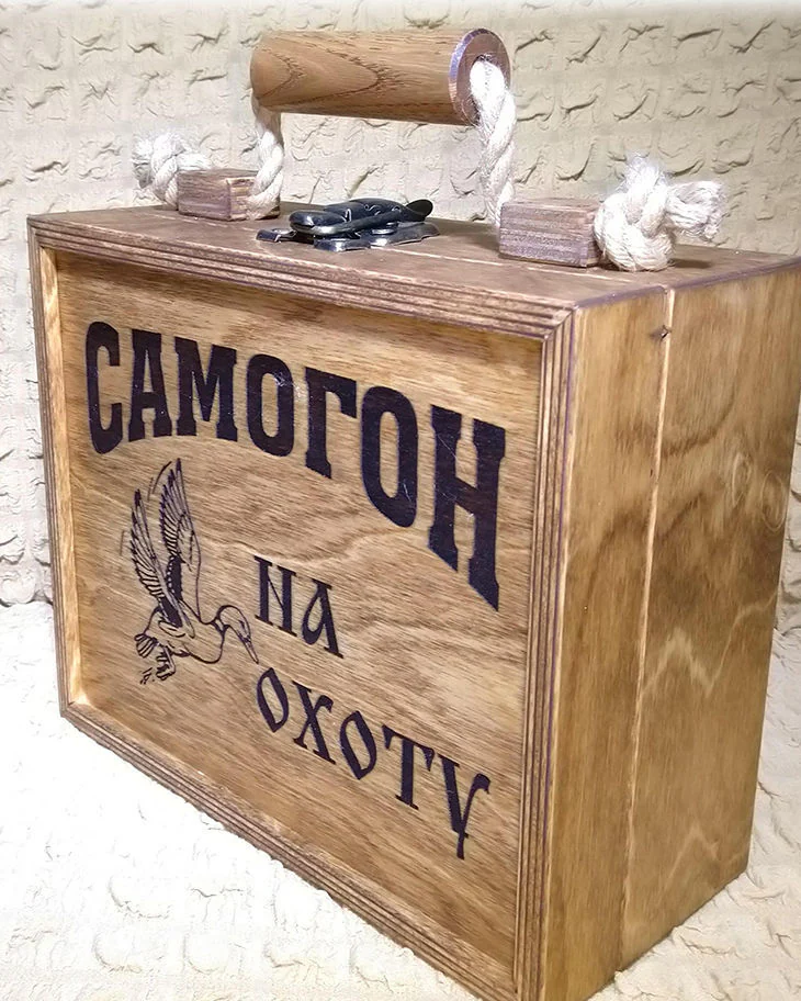 Мини бар "Охота" №1 — бежевая