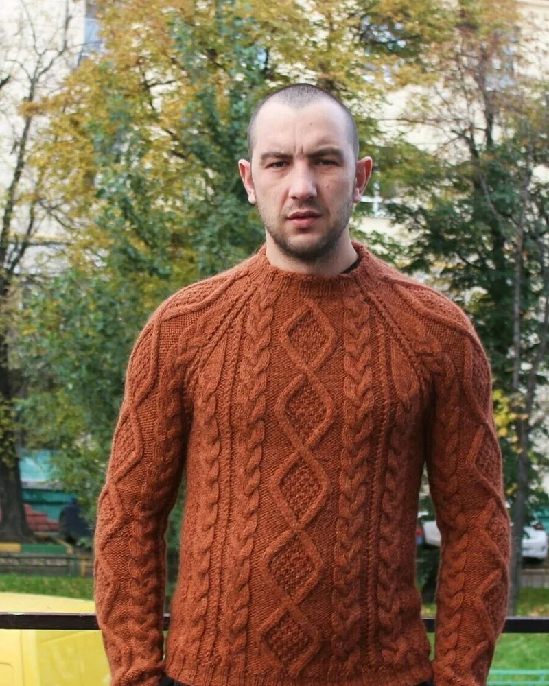 Джемпер из шерсти верблюженка