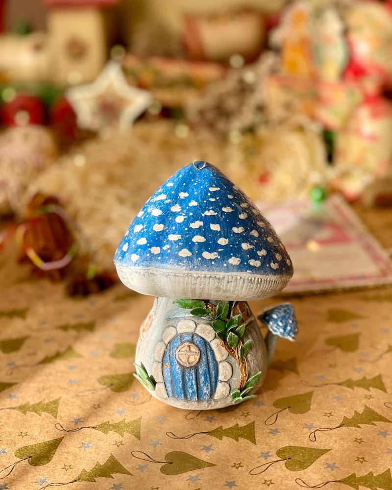 Елочная игрушка «Домик»