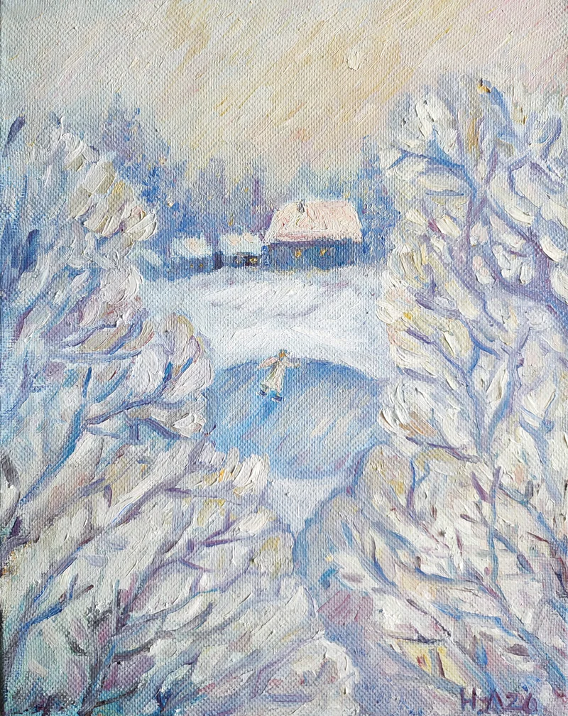 На коньках